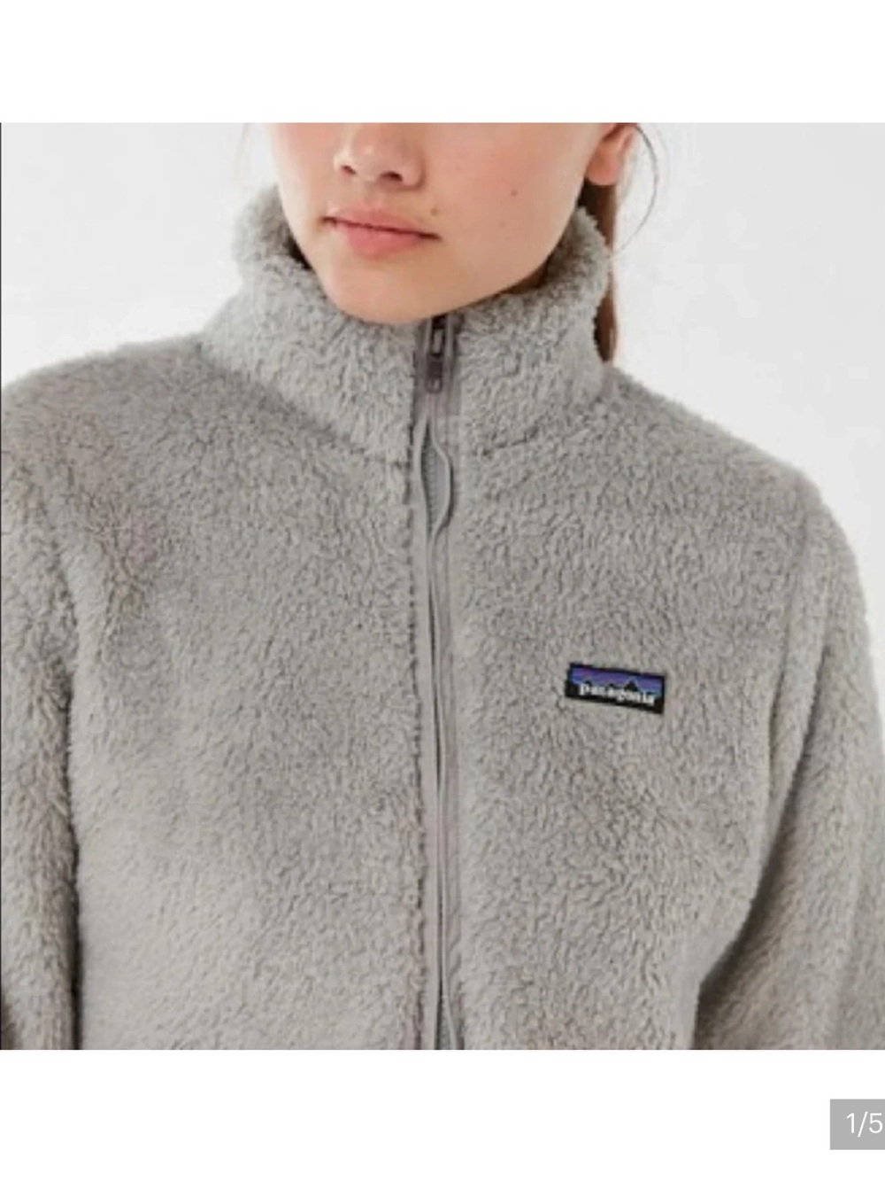 Patagonia Women's Los Gatos Gray Teddy Jacket